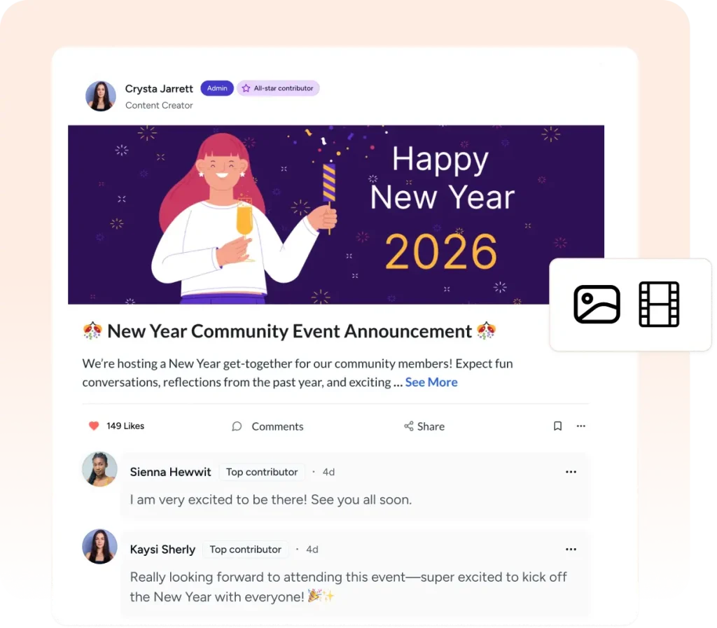 Discussions go beyond text with interactive conversations